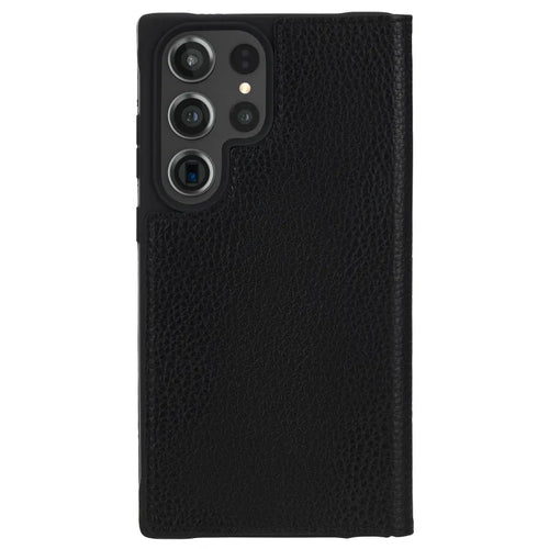 Case-Mate Wallet Folio Antimicrobial Case For Samsung Galaxy S23 Ultra - Black