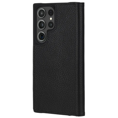 Case-Mate Wallet Folio Antimicrobial Case For Samsung Galaxy S23 Ultra - Black