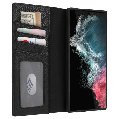 Case-Mate Wallet Folio Antimicrobial Case For Samsung Galaxy S23 Ultra - Black