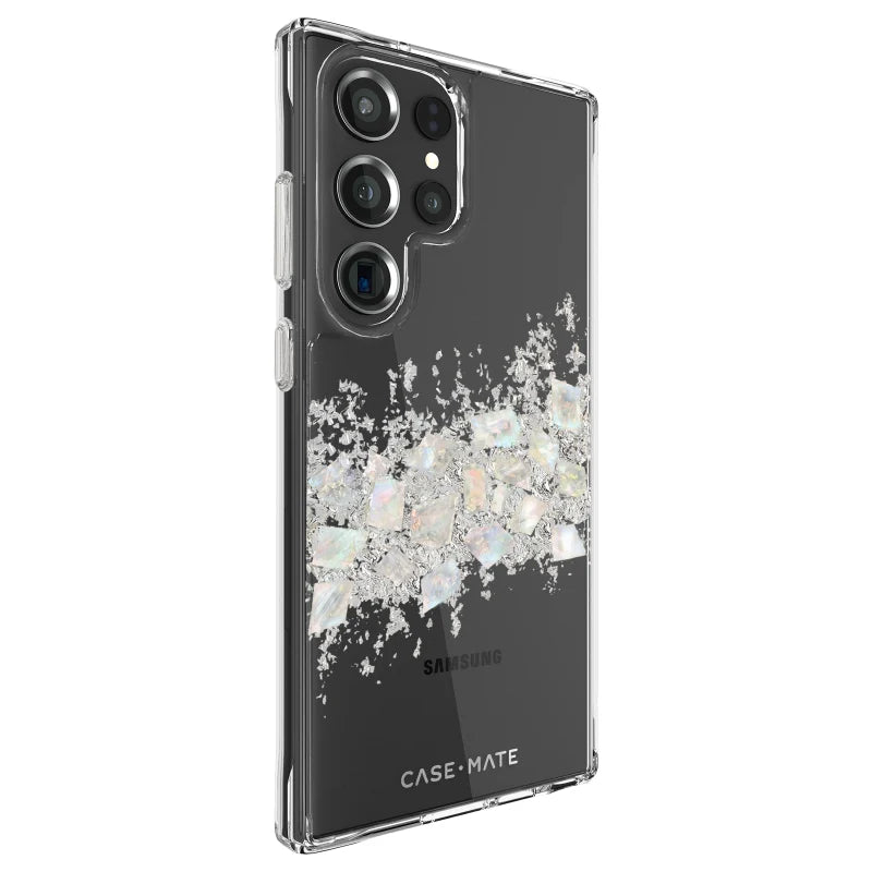 Case-Mate Karat Antimicrobial Case For Samsung Galaxy S23 Ultra - Pearl