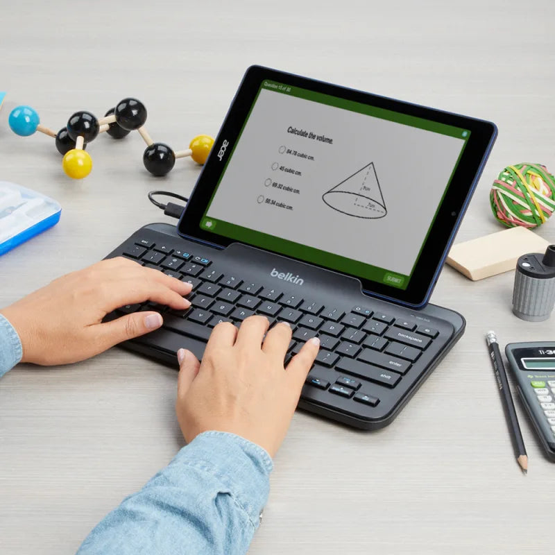 Belkin Wired Tablet Keyboard with Stand For Chrome OS (USB-C Connector)