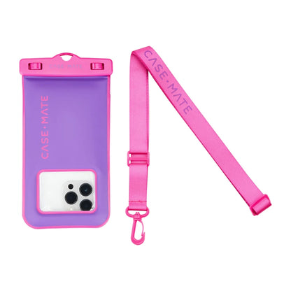 Case-Mate Waterproof Floating Pouch Universal - Purple/Fuchsia