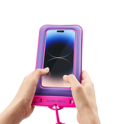 Case-Mate Waterproof Floating Pouch Universal - Purple/Fuchsia
