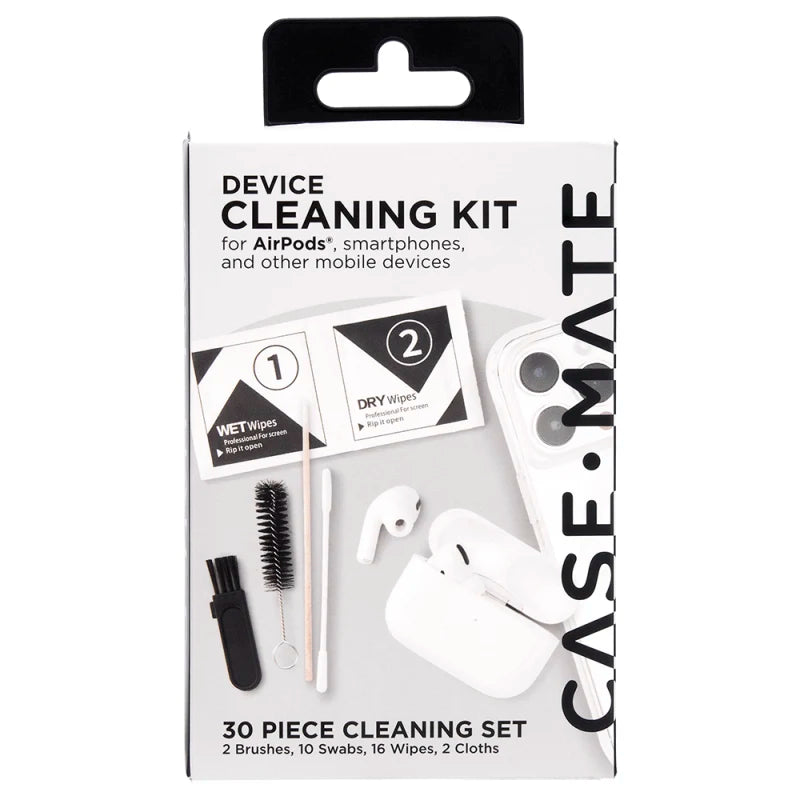 Case-Mate Device Cleaning Kit Universal Compatibility - Clear