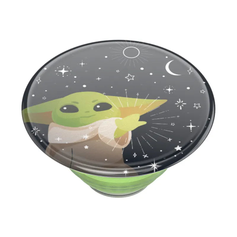 PopSockets PopGrip Licensed Star Wars Mandalorian Grogu Force