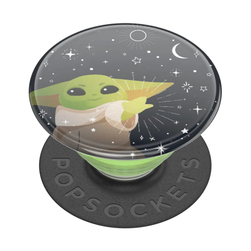 PopSockets PopGrip Licensed Star Wars Mandalorian Grogu Force