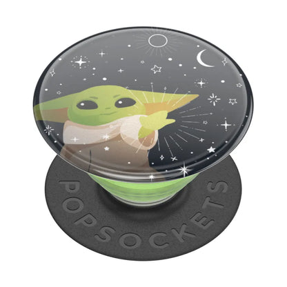 PopSockets PopGrip Licensed Star Wars Mandalorian Grogu Force