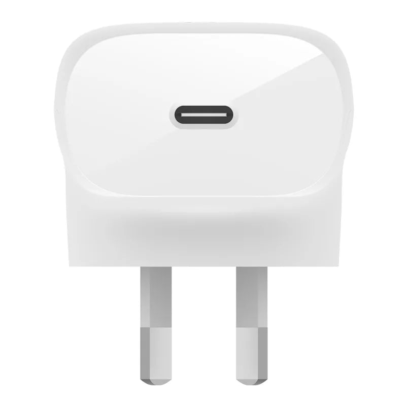 Belkin BOOSTCHARGE USB-C PD 3.0 PPS Wall Charger 30W with USB-C Cable to Lightning Connector