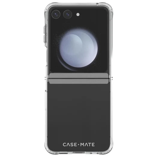 Case-Mate Tough Clear Plus Antimicrobial Case For Samsung Galaxy Z Flip5 - Clear