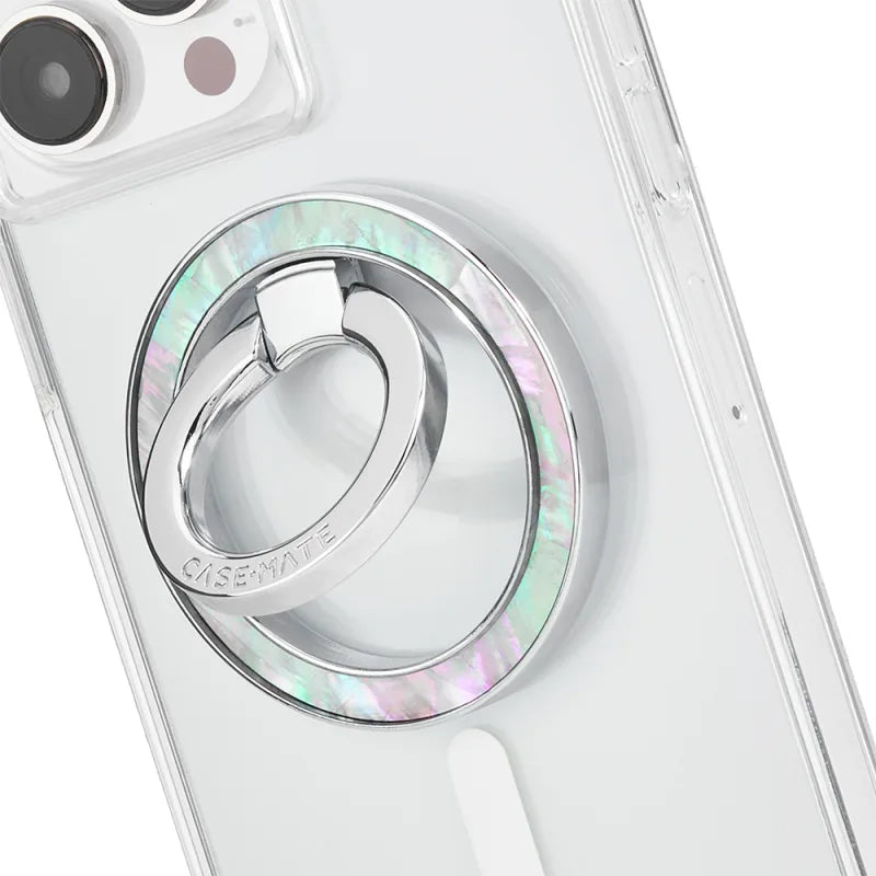 Case-Mate Magnetic Ring Stand Works with MagSafe - Mother of Pearl - Multi