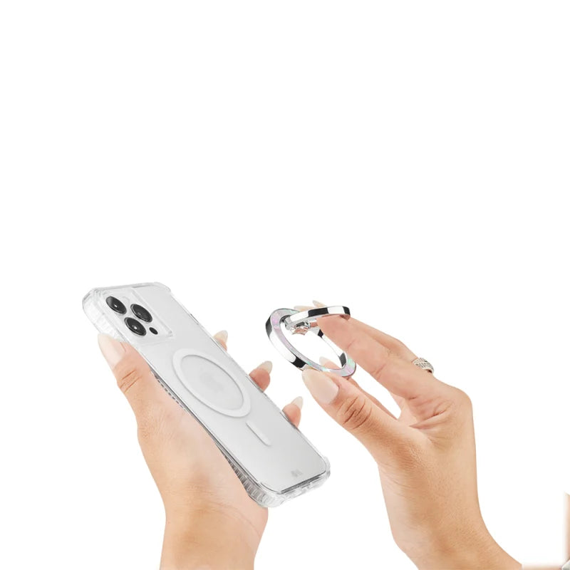 Case-Mate Magnetic Ring Stand Works with MagSafe - Mother of Pearl - Multi