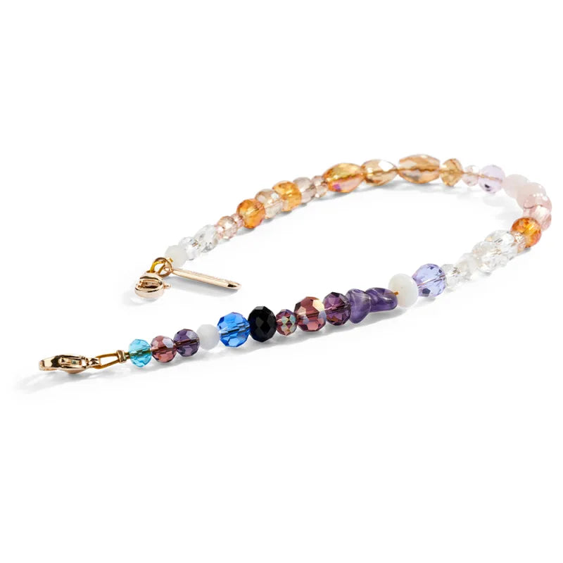 Case-Mate Beaded Phone Wristlet Universal - Boho Crystal  Strap -Multi