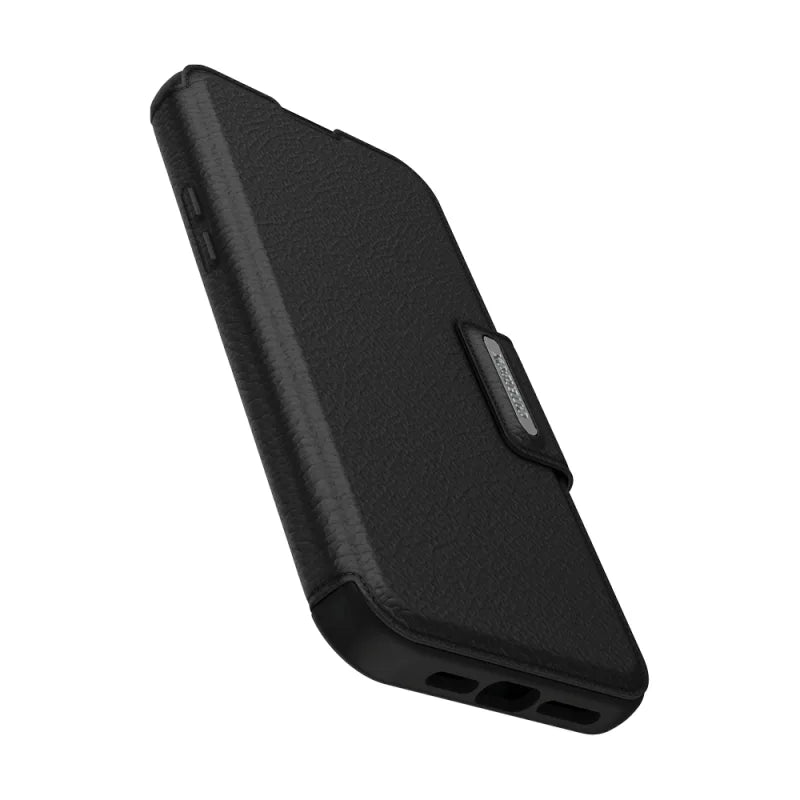 Otterbox Strada Folio MagSafe Case For iPhone 15 Plus - Black