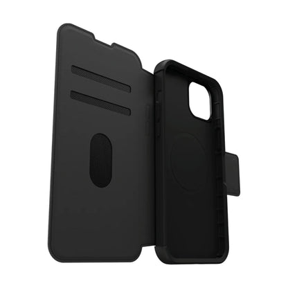 Otterbox Strada Folio MagSafe Case For iPhone 15 Plus - Black