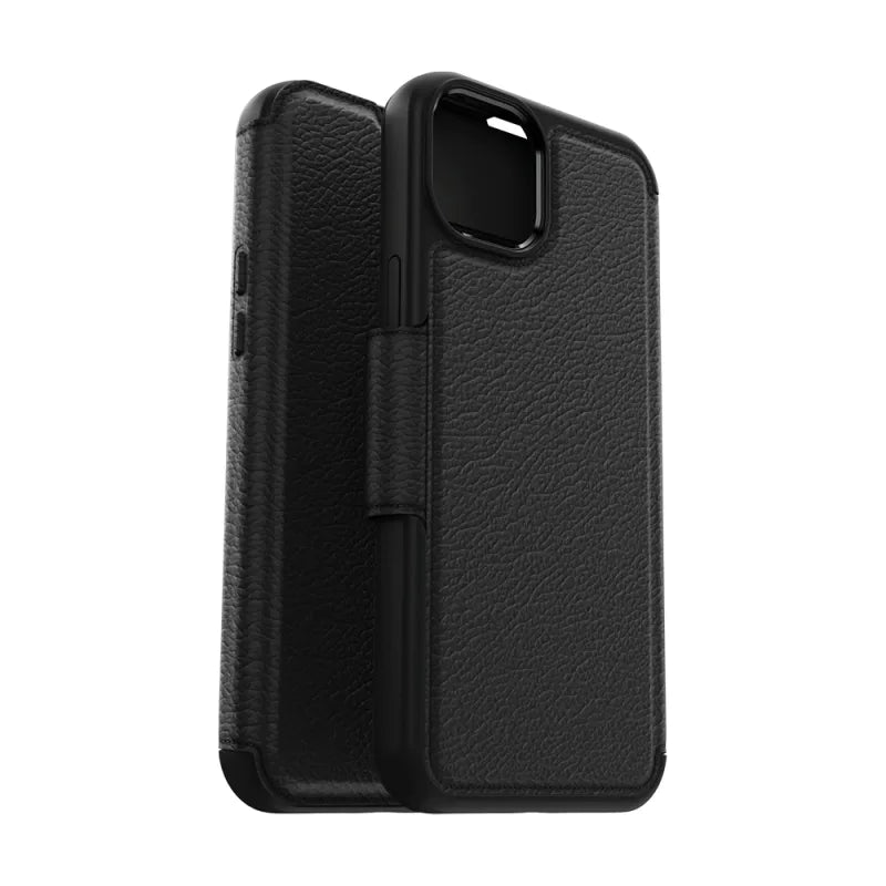 Otterbox Strada Folio MagSafe Case For iPhone 15 Plus - Black