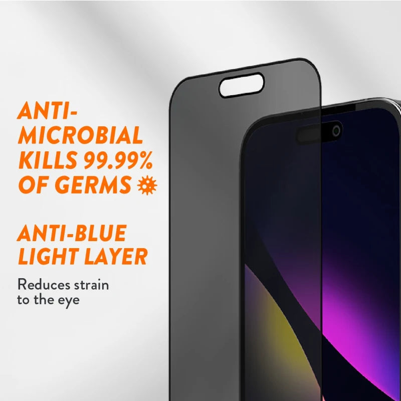 EFM Privacy Glass Screen Armour For iPhone 15