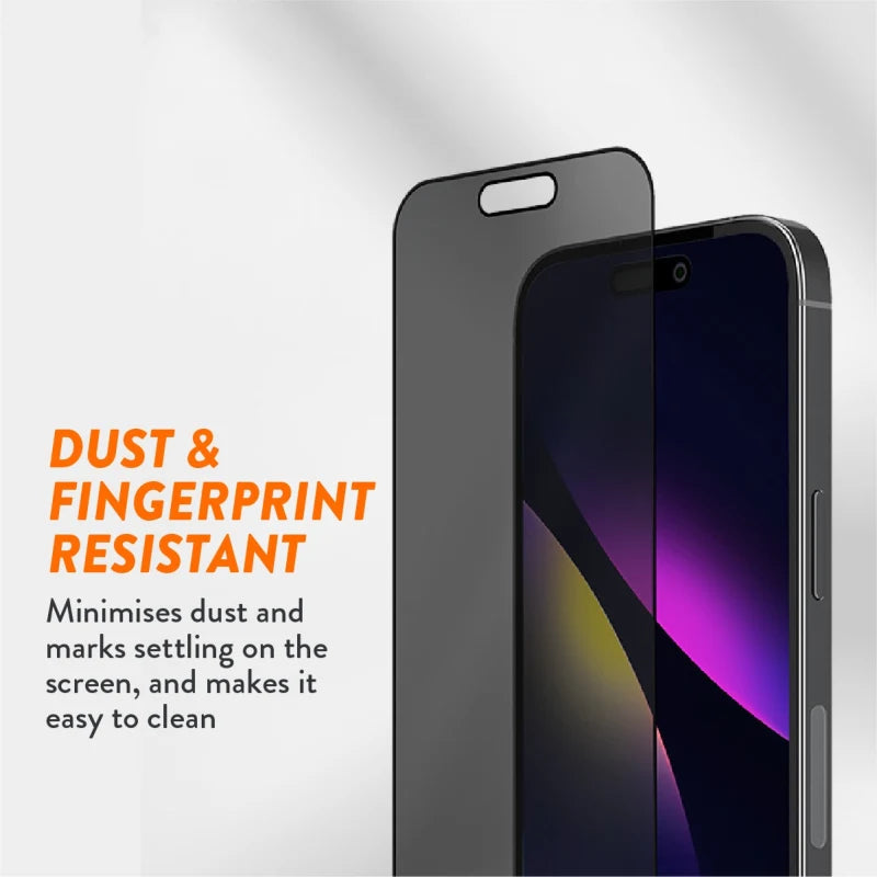 EFM Privacy Glass Screen Armour For iPhone 15 Pro
