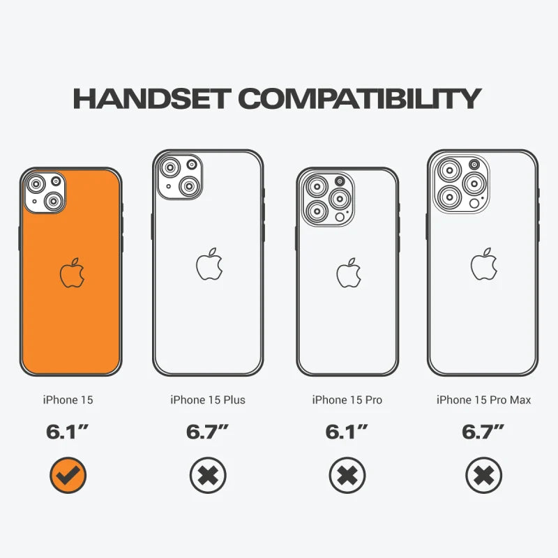 EFM Aspen Case Armour with D3O BIO For iPhone 15
