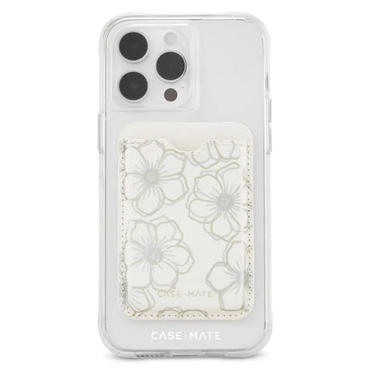 Case-Mate Magnetic Card Holder For MagSafe - Floral Gems - Multi