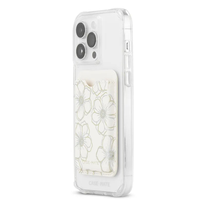 Case-Mate Magnetic Card Holder For MagSafe - Floral Gems - Multi