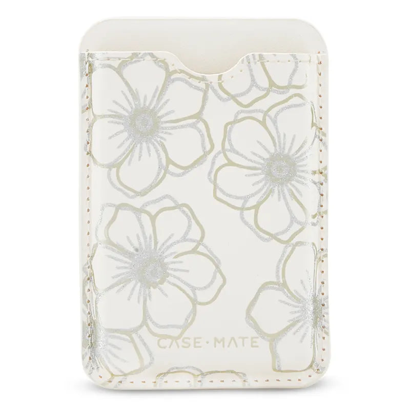 Case-Mate Magnetic Card Holder For MagSafe - Floral Gems - Multi