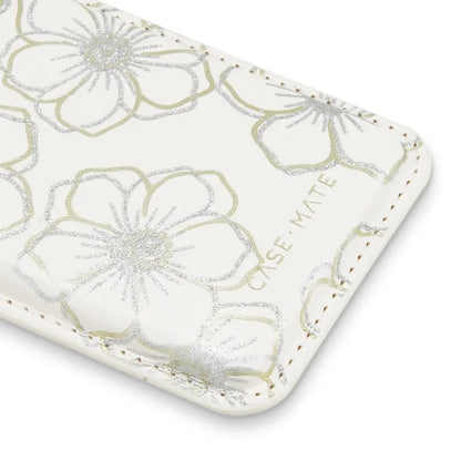 Case-Mate Magnetic Card Holder For MagSafe - Floral Gems - Multi