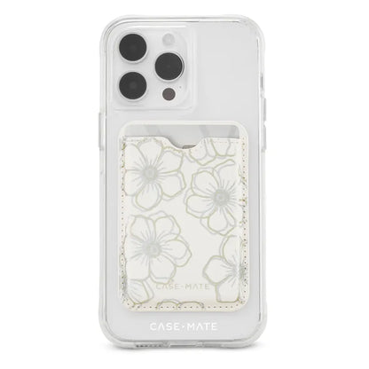 Case-Mate Magnetic Card Holder For MagSafe - Floral Gems - Multi