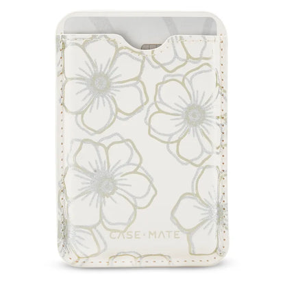 Case-Mate Magnetic Card Holder For MagSafe - Floral Gems - Multi