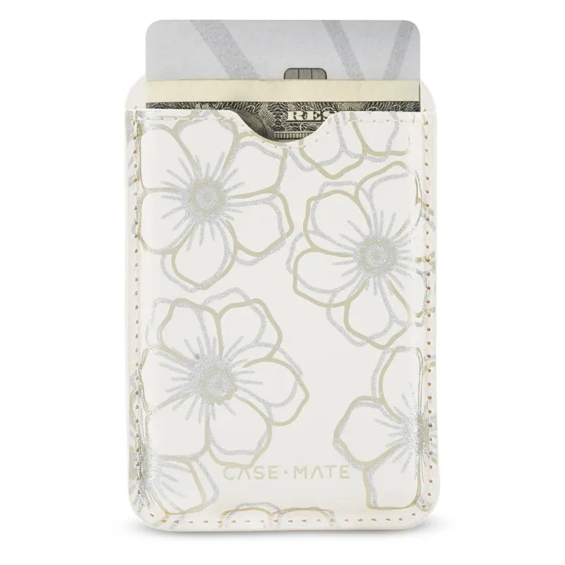 Case-Mate Magnetic Card Holder For MagSafe - Floral Gems - Multi