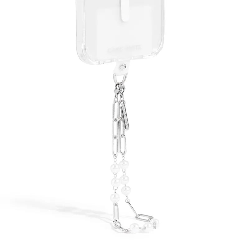 Case-Mate Link Chain Phone Wristlet Silver Pearl - Multi