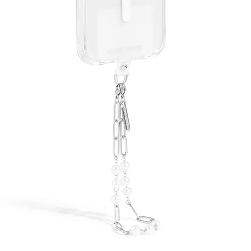 Case-Mate Link Chain Phone Wristlet Silver Pearl - Multi