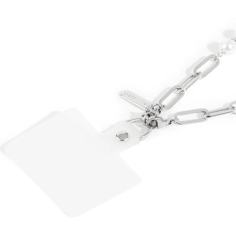 Case-Mate Link Chain Phone Wristlet Silver Pearl - Multi