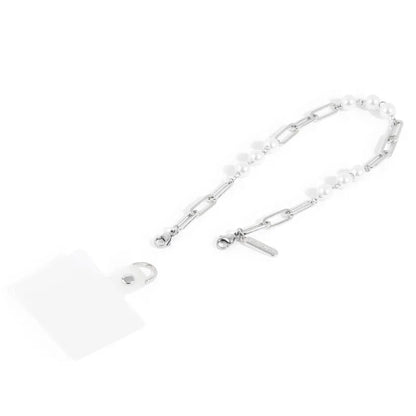 Case-Mate Link Chain Phone Wristlet Silver Pearl - Multi