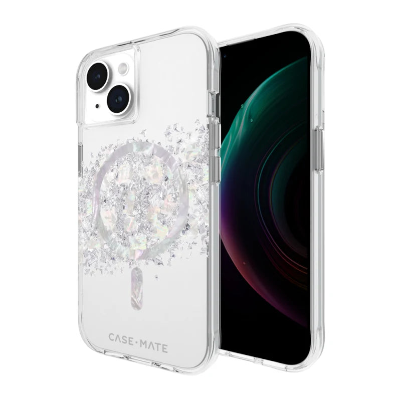 Case-Mate Karat MagSafe Case For iPhone 15 - Touch of Pearl