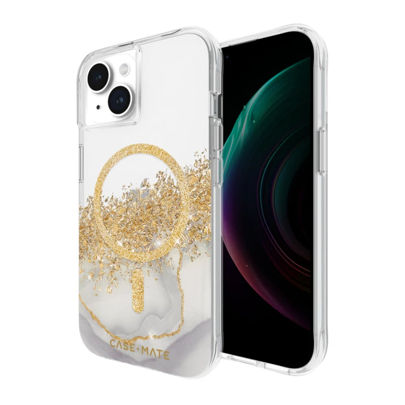 Case-Mate Karat MagSafe Case For iPhone 15 - Marble