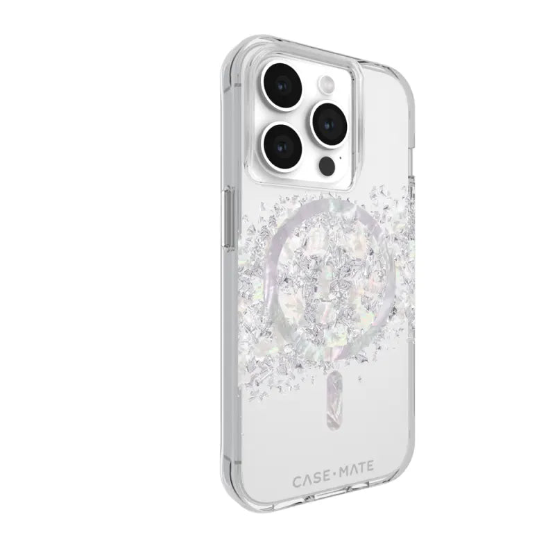 Case-Mate Karat MagSafe Case For iPhone 15 Pro - Touch of Pearl