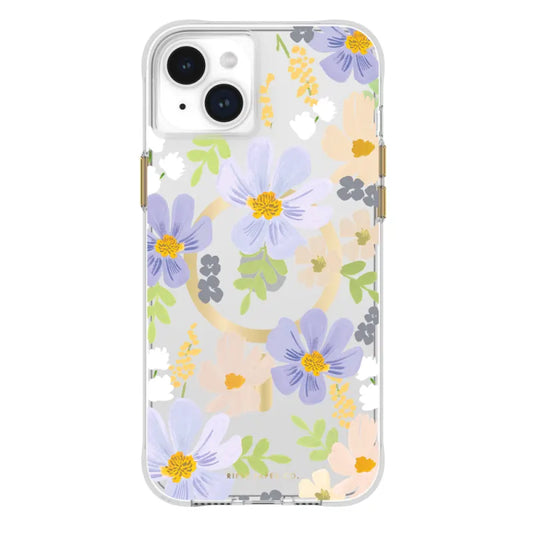 Case-Mate Rifle Paper MagSafe Case For iPhone 15 Plus - Pastel Marguerite - Multi