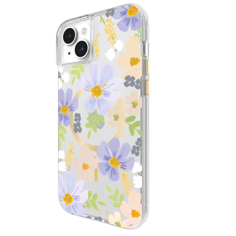 Case-Mate Rifle Paper MagSafe Case For iPhone 15 Plus - Pastel Marguerite - Multi