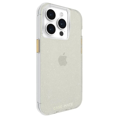 Case-Mate Sheer Crystal Case For iPhone 15 Pro - Gold