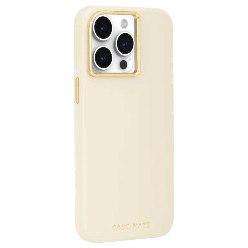 Case-Mate Silicone MagSafe Case For iPhone 15 Pro Max - Beige
