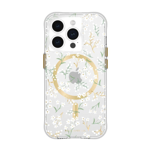 Case-Mate Rifle Paper MagSafe Case For iPhone 15 Pro - Petite Fleurs - Multi