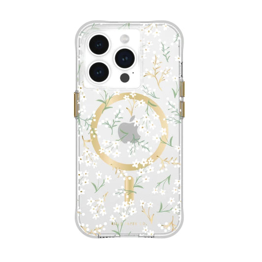 Case-Mate Rifle Paper MagSafe Case For iPhone 15 Pro - Petite Fleurs - Multi