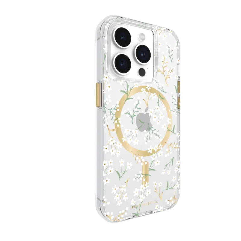 Case-Mate Rifle Paper MagSafe Case For iPhone 15 Pro - Petite Fleurs - Multi