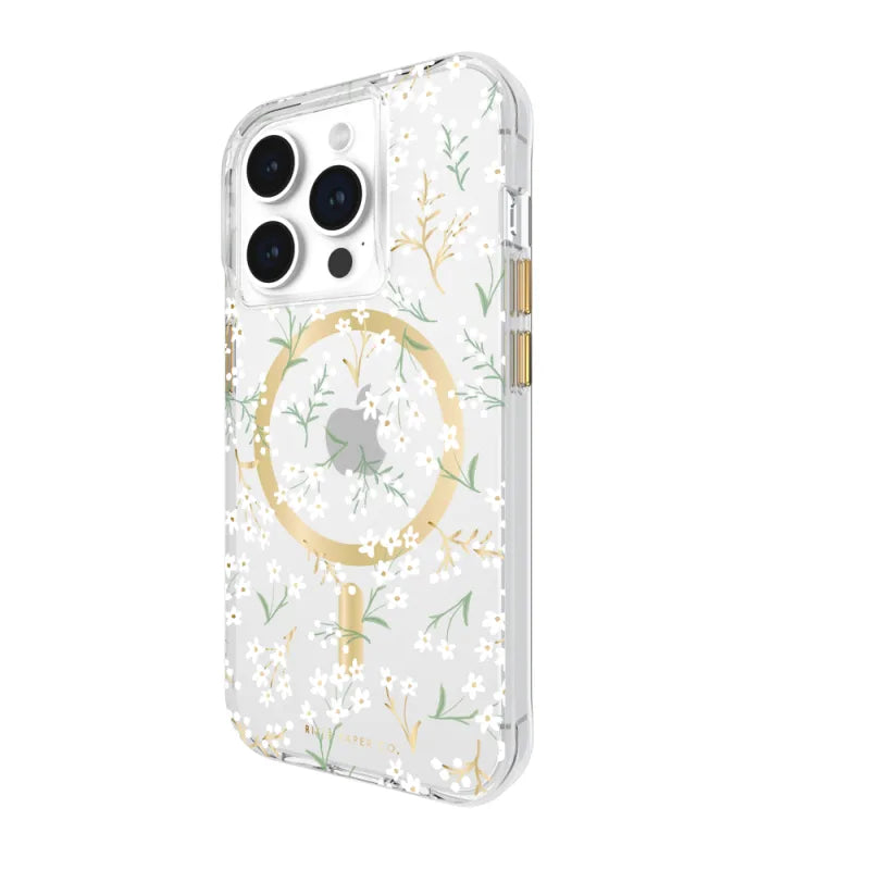 Case-Mate Rifle Paper MagSafe Case For iPhone 15 Pro - Petite Fleurs - Multi