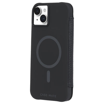 Case-Mate Wallet Folio MagSafe Case For iPhone 15 Plus - Black