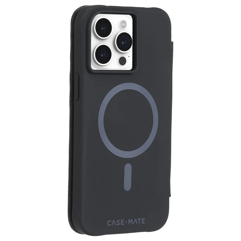 Case-Mate Wallet Folio MagSafe Case For iPhone 15 Pro Max - Black