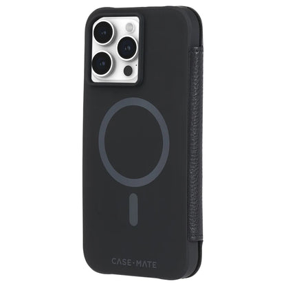 Case-Mate Wallet Folio MagSafe Case For iPhone 15 Pro Max - Black