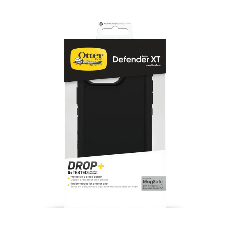 Otterbox Defender XT Magsafe Case For iPhone 15 Pro - Black