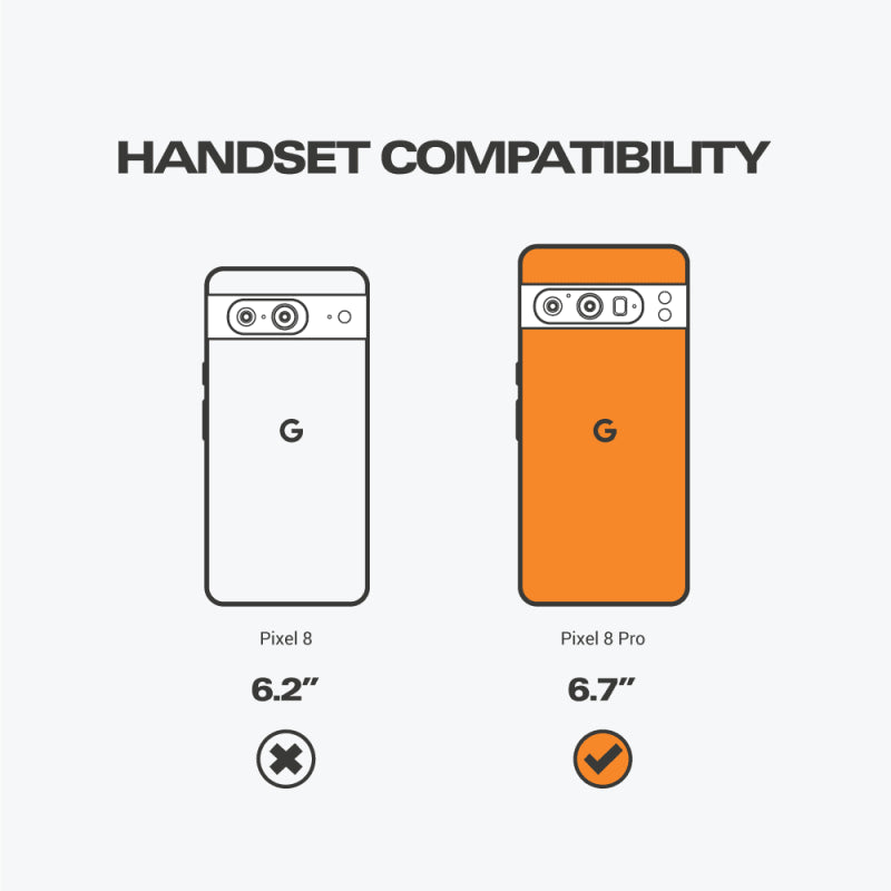 EFM Alta Case Armour with D3O BIO For Google Pixel 8 Pro - Clear