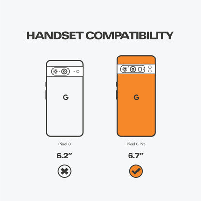 EFM Alta Case Armour with D3O BIO For Google Pixel 8 Pro - Clear